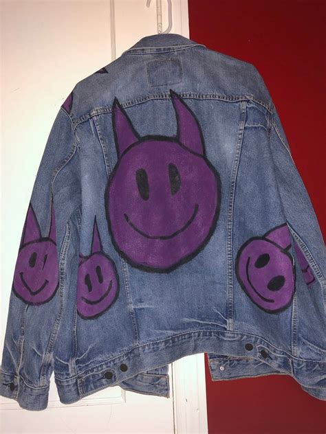 lil peep replica jacket|lil peep denim jacket.